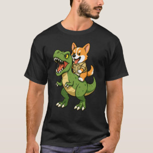 Camiseta Corgi Divertido Perro Trex Amante Animales Zoológi