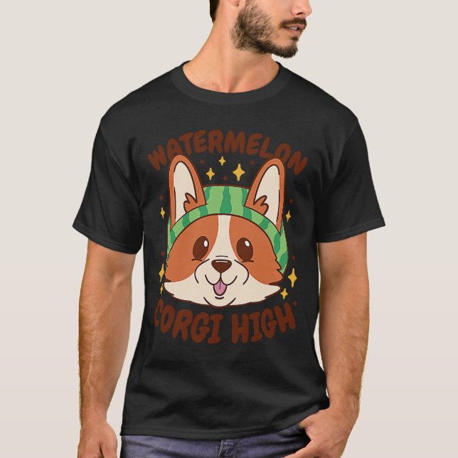 Camiseta Corgi Dog 8 (Anverso)