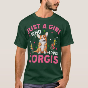 Camiseta Corgi Dog Ama A Un Chica Que Ama A Corgis