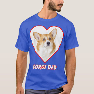 Camiseta Corgi Dog Dad