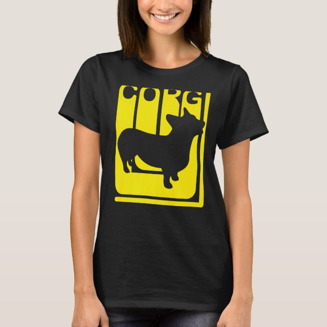 Camiseta Corgi Dog Funny (Anverso)