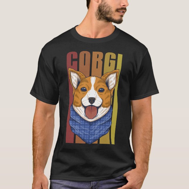 Camiseta Corgi Dog Lover (Anverso)