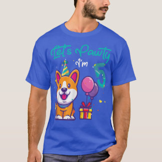Camiseta Corgi Dog Lover 5 años