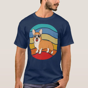 Camiseta Corgi Dog Lover Tee Funny Corgi Retro Vintage Desi