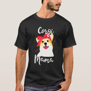 Camiseta Corgi Dog Mama Animal