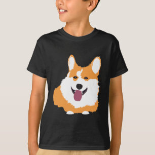 Camiseta Corgi Dog Mascota Animal Kids