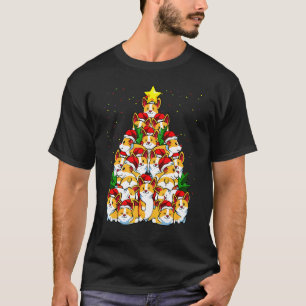 Camiseta Corgi Dog Merry Corgmas Propietario Puppy