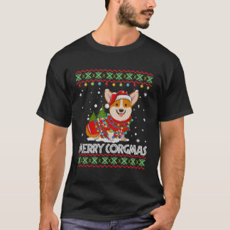 Camiseta Corgi Dog Merry Corgmas Santa Corgi Ugly