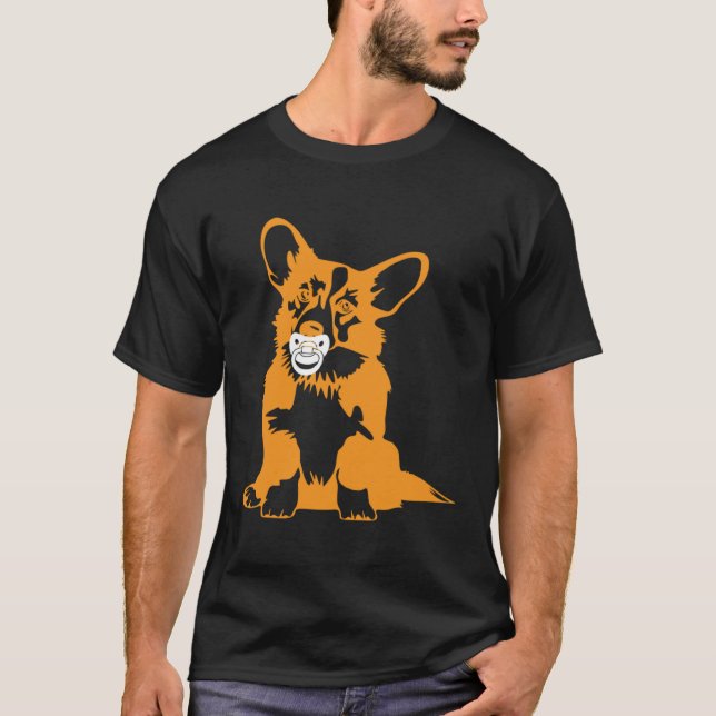 Camiseta Corgi dog mom Corgi dad  1 (Anverso)