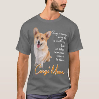 Camiseta Corgi Dog Mom Madre Especial Para Mujeres