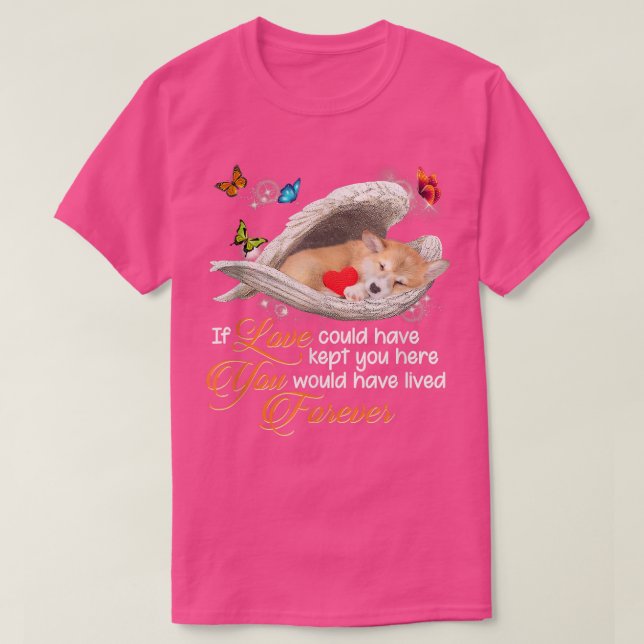 Camiseta Corgi Dog Paw Love Loss Dog Beautiful Mascota Memo (Diseño del anverso)
