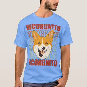 Camiseta Corgi Dog Puppies Incorgnito Corgis
