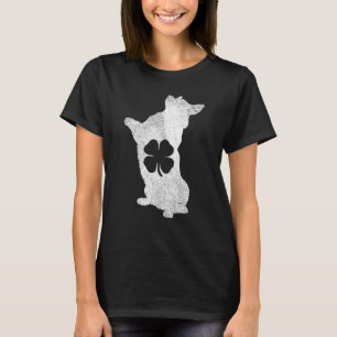 Camiseta Corgi Dog St. Patrick S Day Shamrock Clover Irland