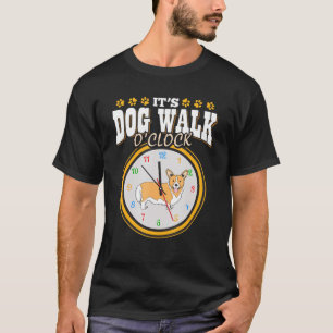 Camiseta Corgi Dog Walk diseña Pembroke Welsh