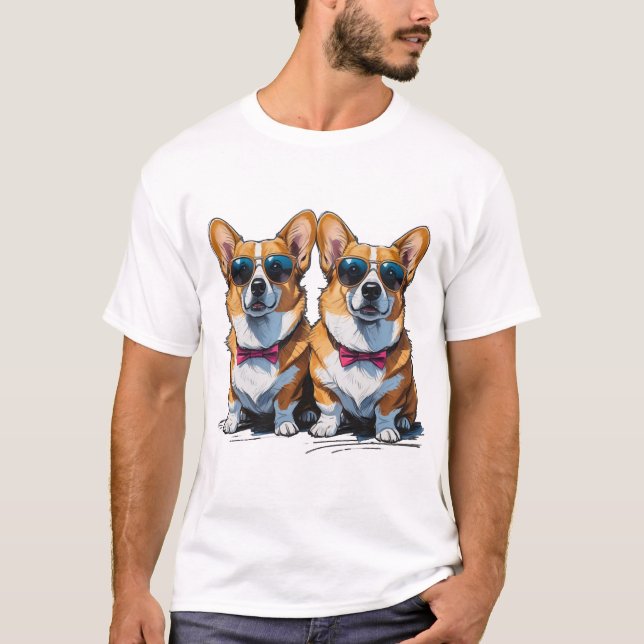 Camiseta Corgi Dread Deluxe (Anverso)