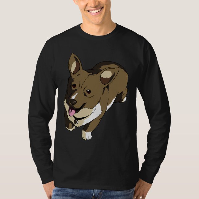 Camiseta Corgi Ein El Perro De Datos (Anverso)