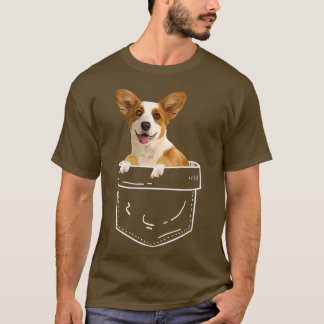 Camiseta Corgi En Pocket Corgi Perro Lover 
