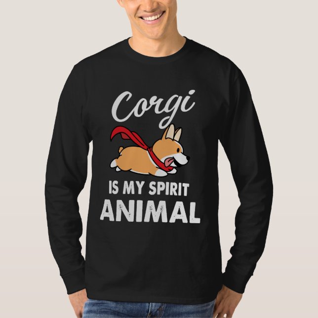 Camiseta Corgi es mi animal espiritual (Anverso)