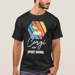 Camiseta Corgi Es Mi Animal Espiritual Cachorro Perrito Mas