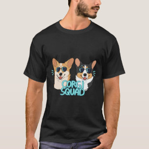 Camiseta Corgi Escuadró Al Médica Y A La Reina
