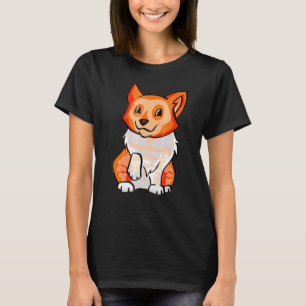 Camiseta Corgi Esqueleto Huesos Lindos Halloween