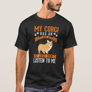 Camiseta Corgi Excelente Audiencia Welsh Corgi