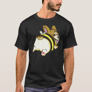Camiseta Corgi Feliz Abeja Hombre