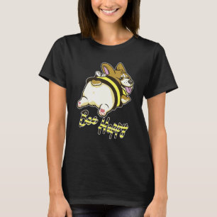 Camiseta Corgi Feliz de Abeja con Disfraz de Abeja