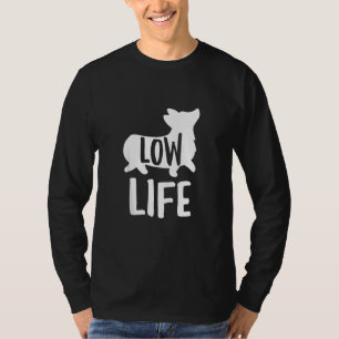 Camiseta Corgi Funny Chiste de baja vida entrenador de perr