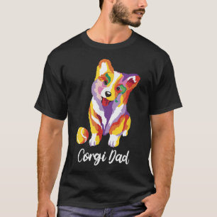 Camiseta Corgi galés gracioso para maestro de papá perro