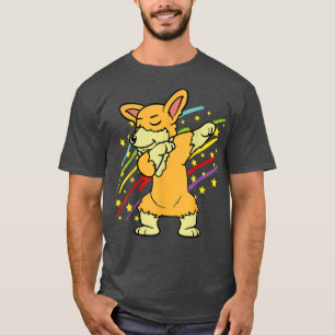 Camiseta Corgi galés Pembroke Dog Funny Cubing Dab T-