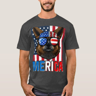 Camiseta Corgi galés pembroke Merica 4 de julio Perro Ameri