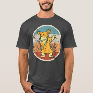 Camiseta Corgi galés Pembroke Perros Vintage Retro T-Shirt 