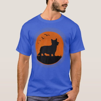 Camiseta Corgi galés perro retro1583