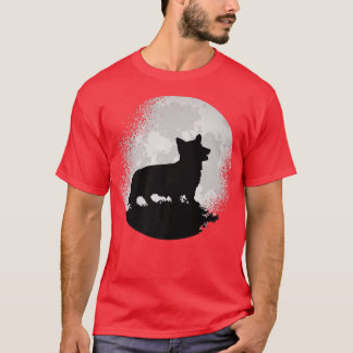 Camiseta Corgi galés perro retro1591