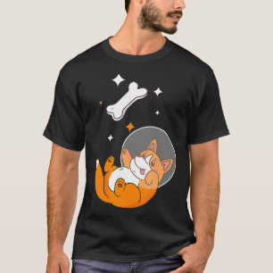 Camiseta Corgi galés PWC Pem Astronauta Perro amante