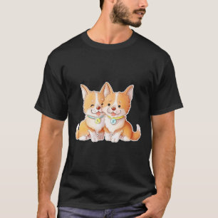 Camiseta Corgi Gemini Mascota de galés animal dueño de Keep