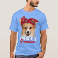 Corgi Grandma Cute Corgi Dog Bandana 