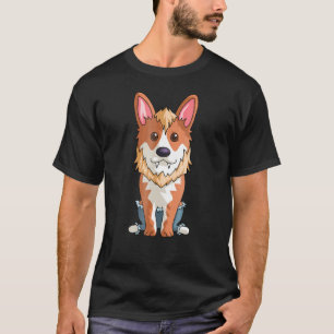 Camiseta Corgi Hombre Lobo Terror Halloween Gif