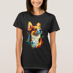 Camiseta Corgi Impresionista