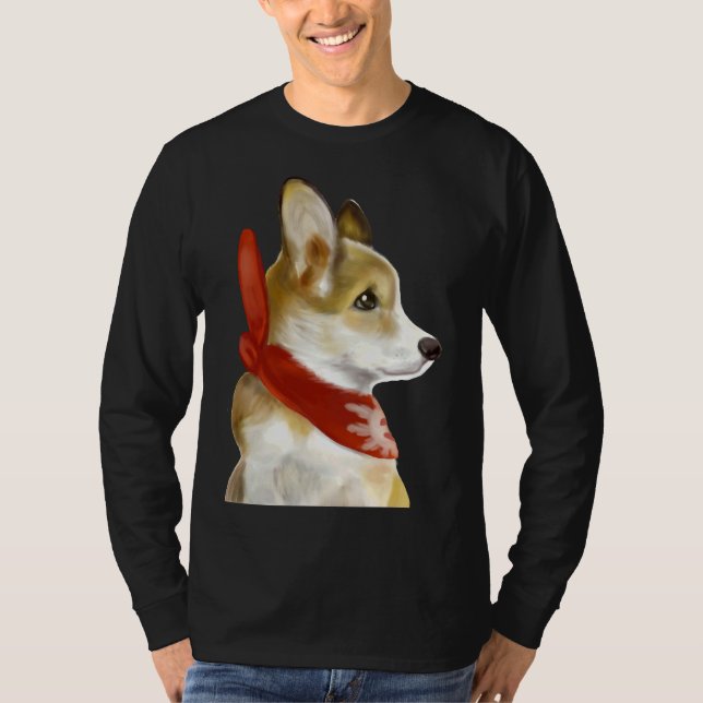 Camiseta Corgi In Red (Anverso)