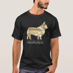 Camiseta Corgi  Incógnito