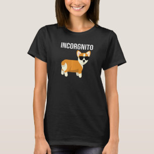 Camiseta Corgi Incógnito Con Gafas De Sol Incógnito