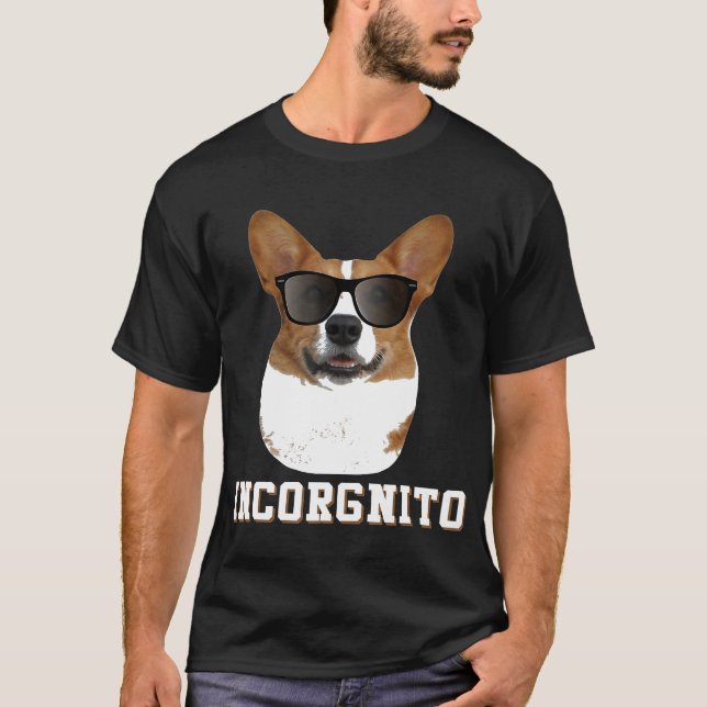 Camiseta Corgi Incógnito Corgi (Anverso)