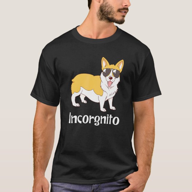 Camiseta Corgi Incógnito Corgi (Anverso)