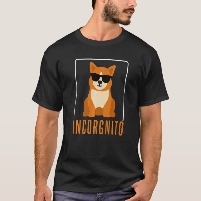 Camiseta Corgi Incórgnito (Anverso)