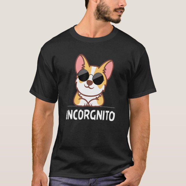 Camiseta Corgi Incórgnito  Corgi (Anverso)