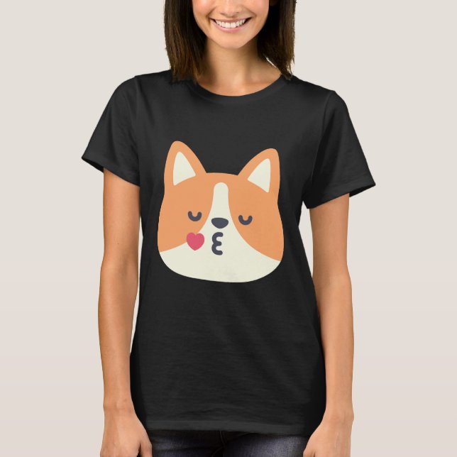 Camiseta Corgi Kiss (Anverso)
