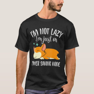 Camiseta Corgi Lazy Sleeping Dog