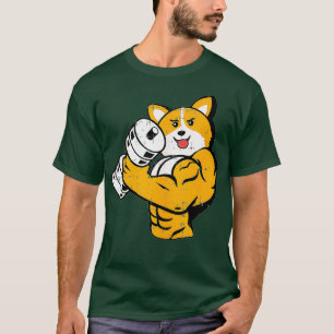 Camiseta Corgi Levantamiento de Carrocería Construcción de
